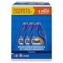 Dash Power Detersivo Liquido Lavatrice, Classico, 3x23 Lavaggi=69 Lavaggi 3x1035 ml